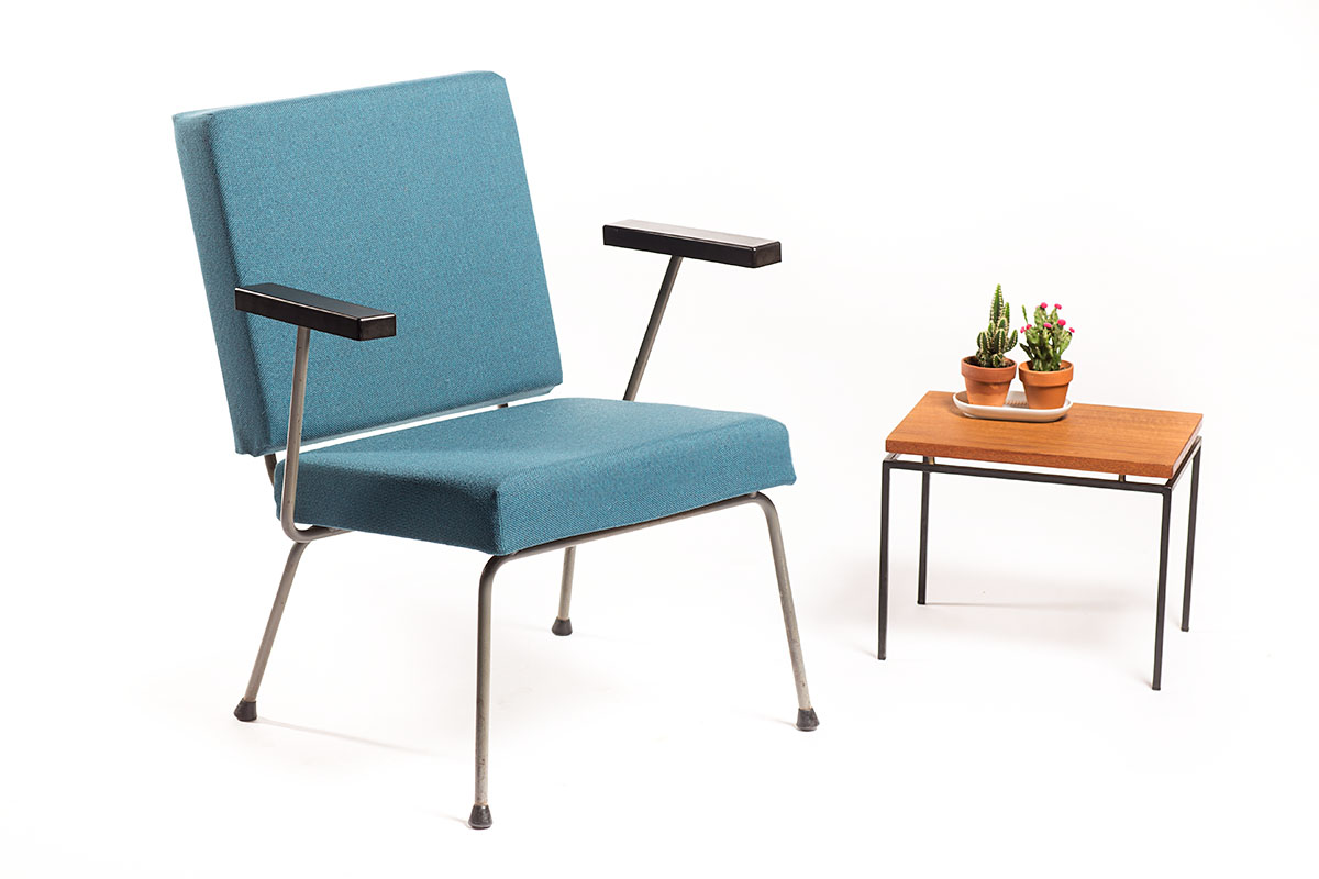 vriendelijke groet Valkuilen Mm Vintage Gispen 1401 fauteuil (sold) - Vintage Furniture Base